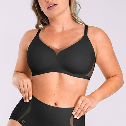 Shapellx INNER ARMOR Minimizer True Support Crossover Bra