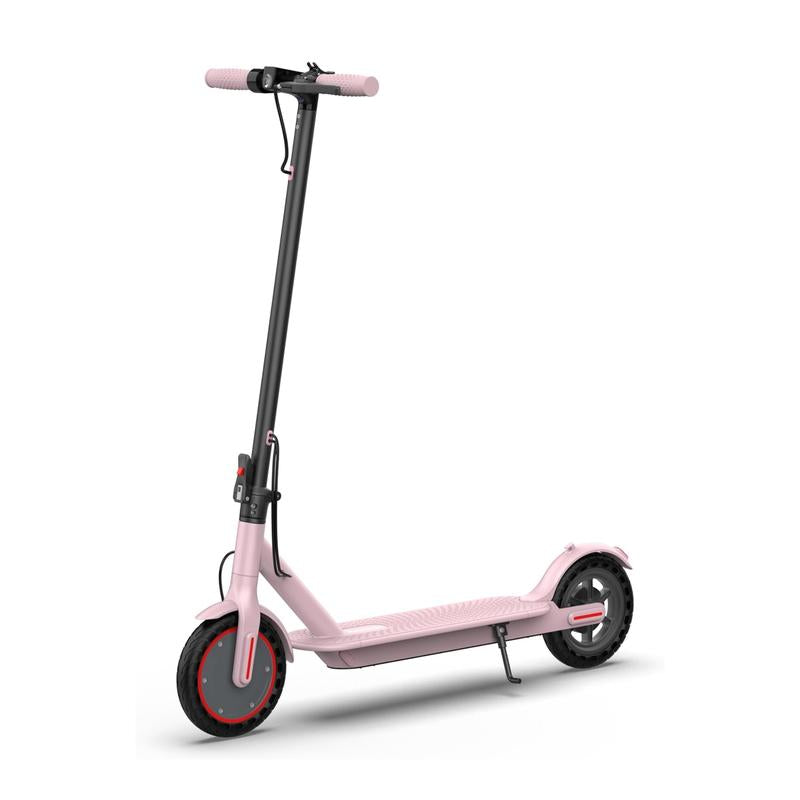 Electric Scooter for Adults – 19 MPH Top Speed, 350W Motor, Foldable Commuter Scooter with App Control, Seat and Bag