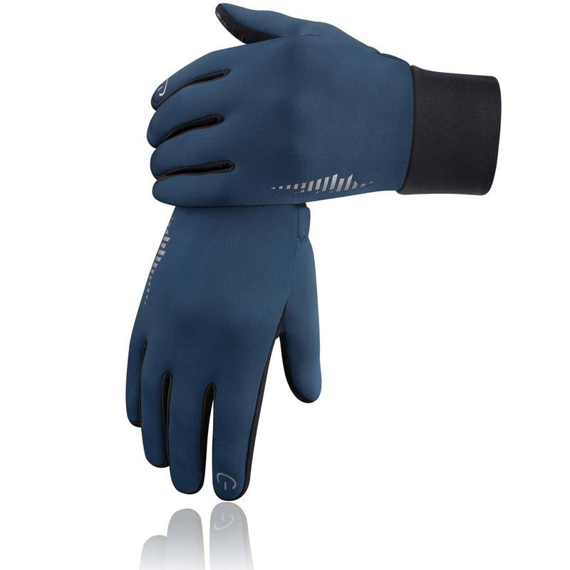 Winter Gloves Women Men Ski Gloves Liners Thermal Warm Touch Screen, Perfect for Cycling, Running, Driving, Hiking, Walking, Texting, Freezer Work, Gardening, and Daily Activities SRG102 Winter Gloves Full Finger