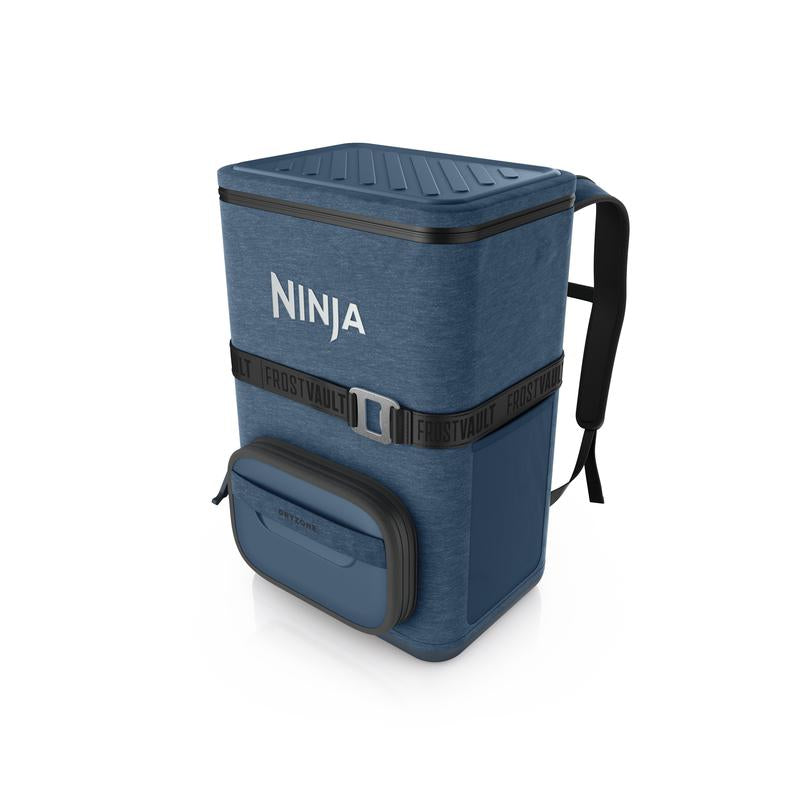 Ninja Outdoor Frostvault Go 36-Can Backpack Soft Cooler with Cold Dry Zone FF136 - Premium Ice Retention & Chillseal Lid for All-Day Adventures