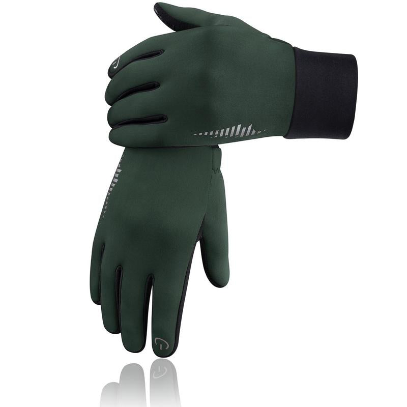 Winter Gloves Women Men Ski Gloves Liners Thermal Warm Touch Screen, Perfect for Cycling, Running, Driving, Hiking, Walking, Texting, Freezer Work, Gardening, and Daily Activities SRG102 Winter Gloves Full Finger