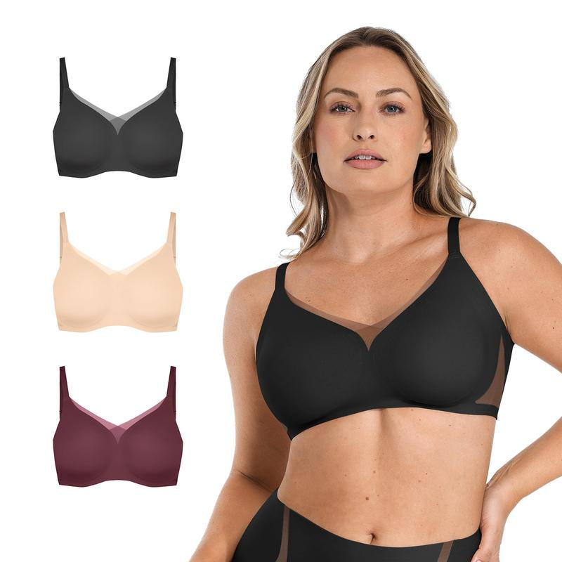 Shapellx INNER ARMOR Minimizer True Support Crossover Bra