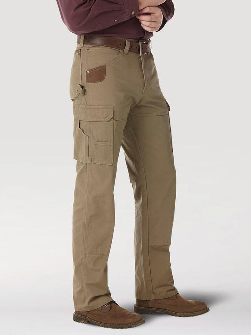 Wangler RIGGS Workwear Ripstop Ranger Cargo Pant - Color: Bark