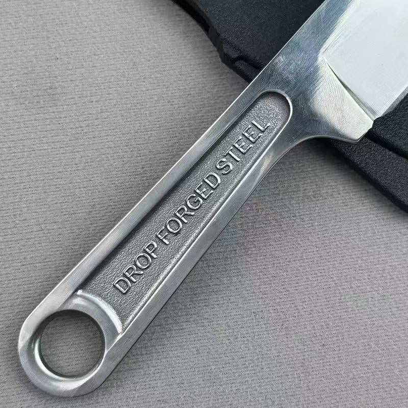 Fixed Blade Knife 3" Blade 425 High Carbon Steel for Survival Camping Kitchen Fruit Meat Cutting