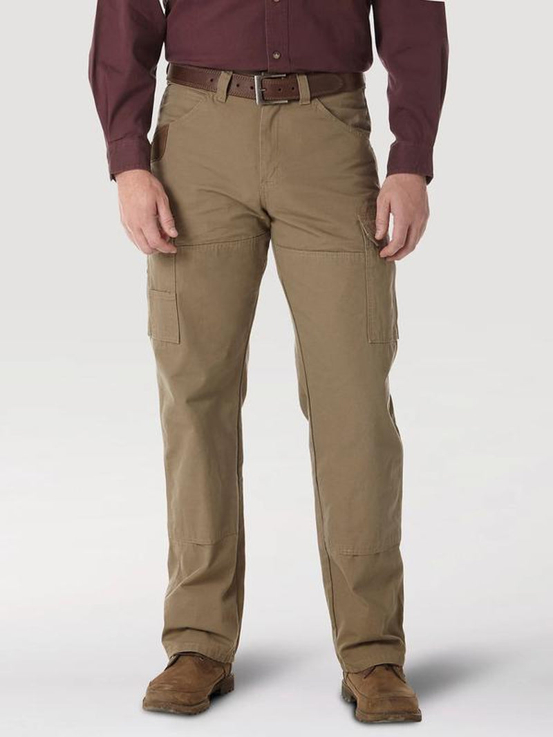 Wangler RIGGS Workwear Ripstop Ranger Cargo Pant - Color: Bark