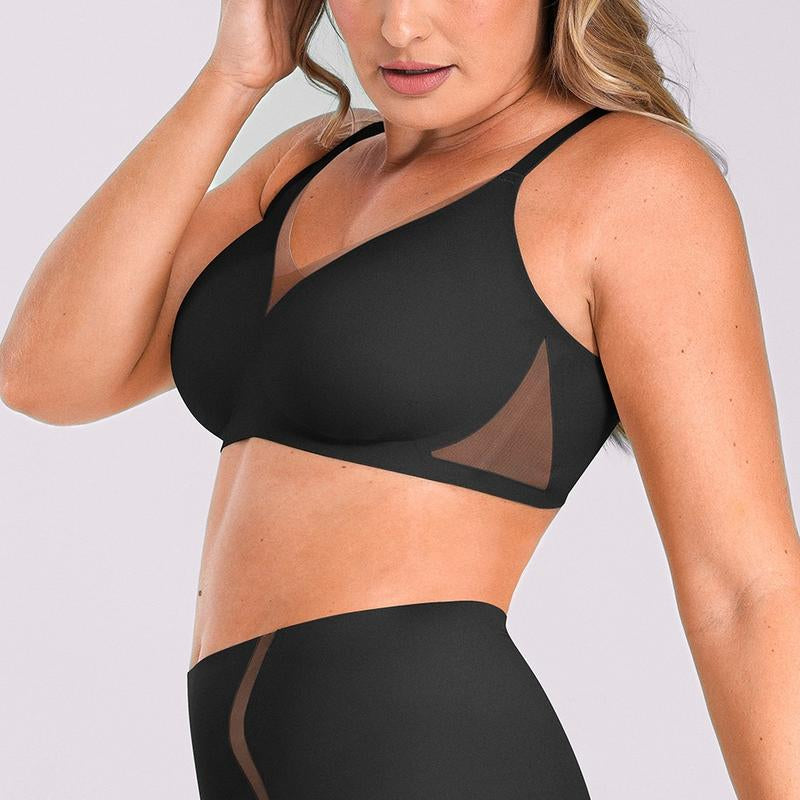 Shapellx INNER ARMOR Minimizer True Support Crossover Bra