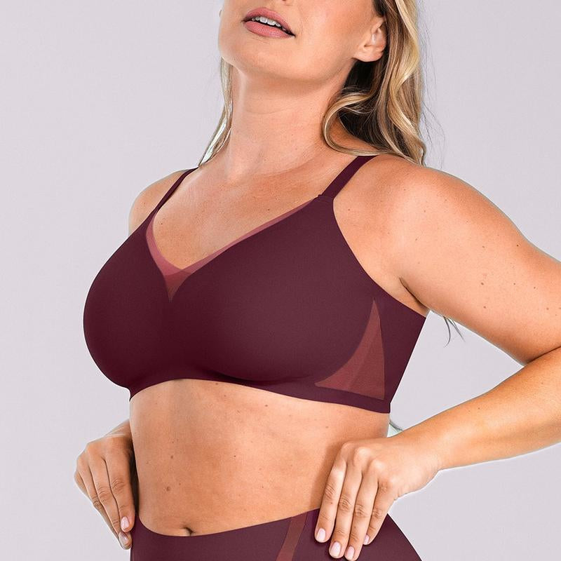 Shapellx INNER ARMOR Minimizer True Support Crossover Bra