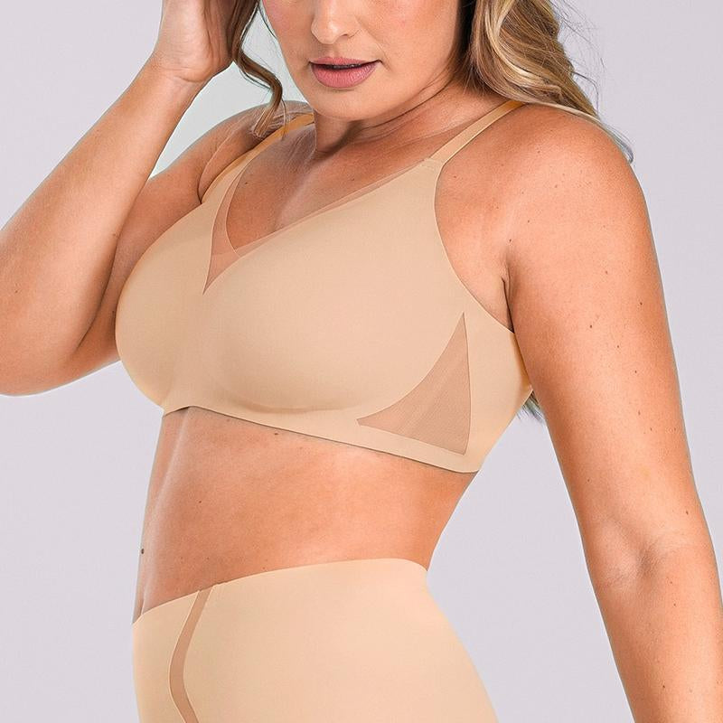 Shapellx INNER ARMOR Minimizer True Support Crossover Bra