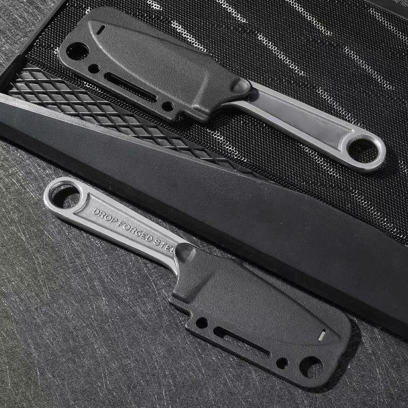 Fixed Blade Knife 3" Blade 425 High Carbon Steel for Survival Camping Kitchen Fruit Meat Cutting
