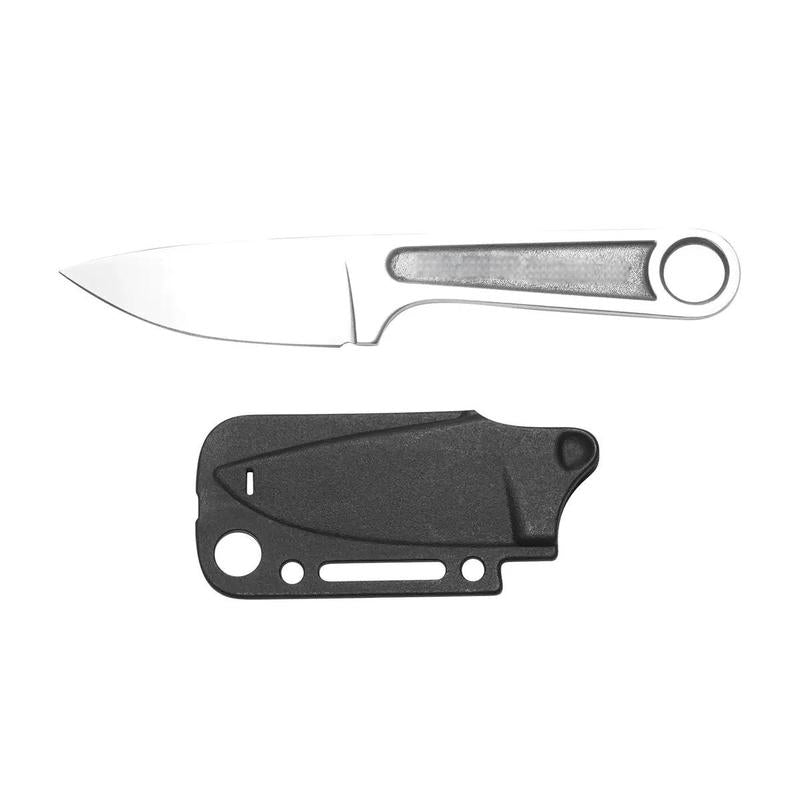 Fixed Blade Knife 3" Blade 425 High Carbon Steel for Survival Camping Kitchen Fruit Meat Cutting
